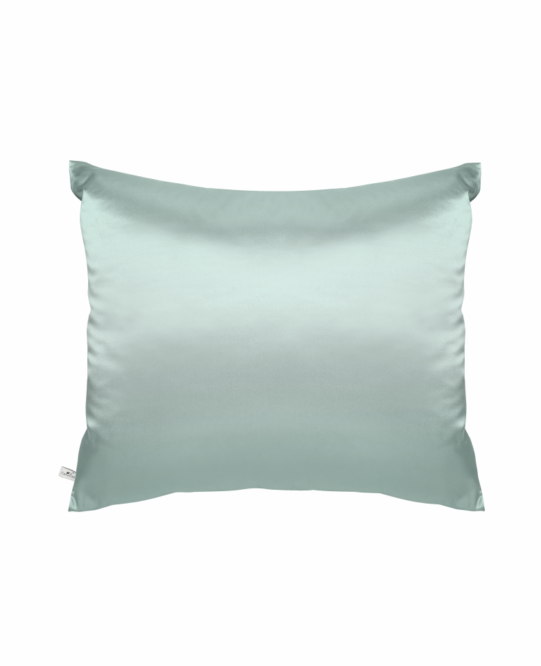 Silk pillowcase 50x60 - cyan