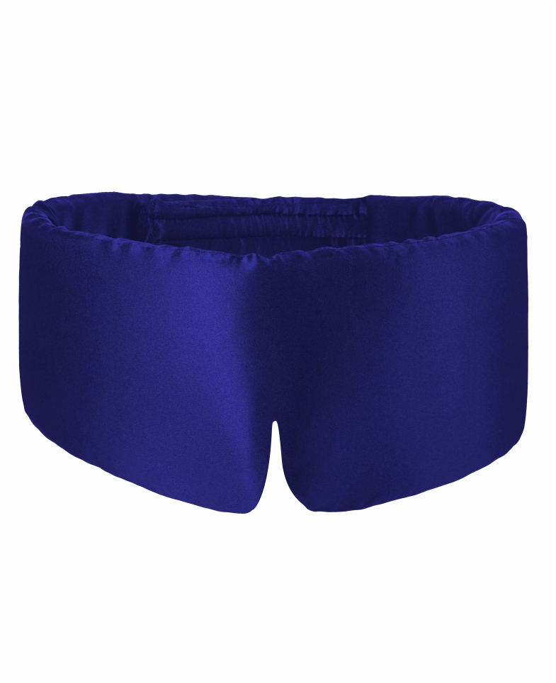 Silk sleeping mask maxi comfort – royal blue